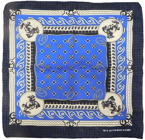 Cowboy paisley royal navy - paisley,