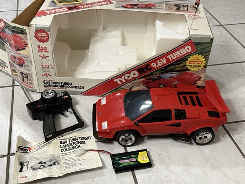 Tyco lamborghini countach - rc,
