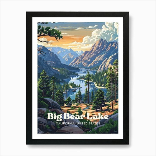 Big bear lake san - bear, bernardino