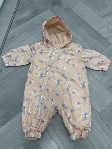 Baby girl rain suit - girl, 0-3