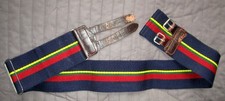 USED GENUINE MILITARY STABLE BELT – ROYAL MARINES