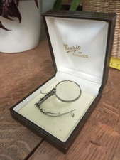 Clip On Eye Loupe Glasses Magnification Opti Tool Patent No. Antique Jewellers 