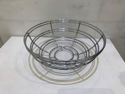 Stainless steel fruit basket - stainless,