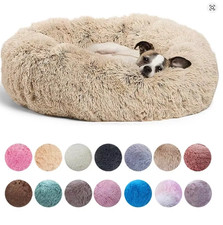 Washable Round Plush Pet Bed