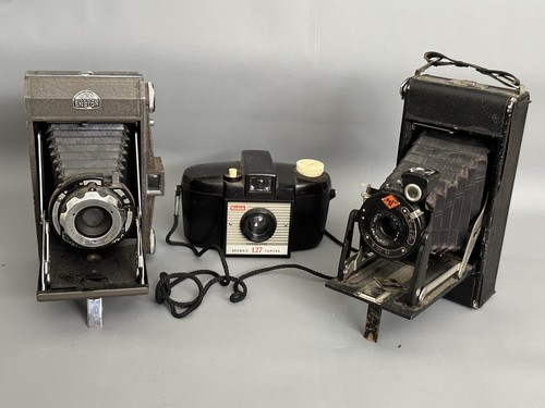 Vintage camera bundle - camera,