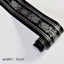 10 Meters Self-adhesive Wallpaper PVC Stickers Border Decal Skirting Home Decor