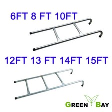 Garden Trampoline ladder 2 3 Step Safe Universal fit 6 8 10 12 13 14 15 ft
