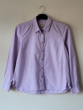 HOGGS OF FIFE Women's Shirt Country BRYONY Pink Blue ~ Size Uk 14 