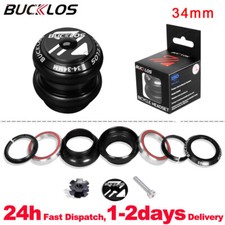 34mm MTB Bike Headset 1-1/8" Threadless Sealed Bearings for Straight Fork Frames
