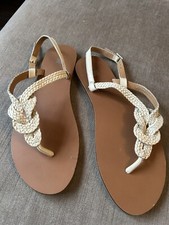 Size 6 Next Cream Leather