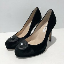 L. K. Bennett black velvet