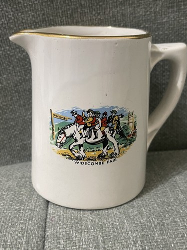 Vintage milk jug widecombe - vintage,