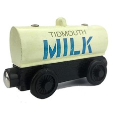 Thomas- Wooden Tank Engine Trains Tender Play Train Toy Magnetic Railway Brio UK