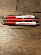 Manchester United Themed Pen Bundle With Chants From The Terraces