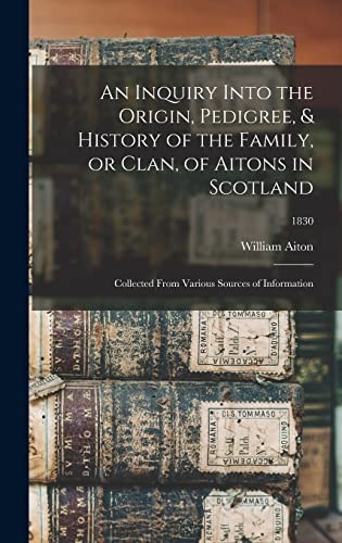 Inquiry into the - inquiry, origin