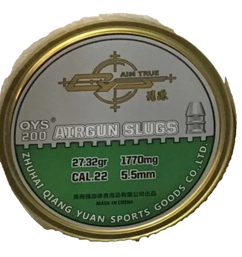 Qys airgun slug pellets 22 - qys,