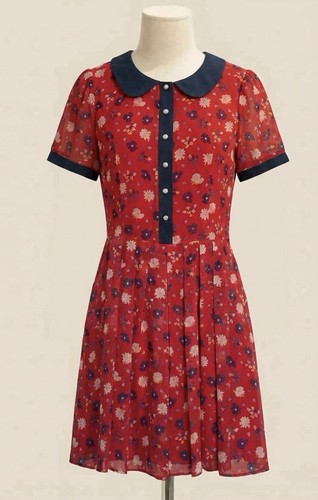Jane norman red floral tea - norman,