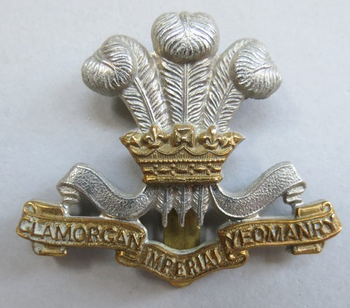 Military metal cap badge - bi-metal,