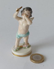 Irish Dresden Cherub   Musical Porcelain MZ FIGURE