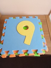Foam Number Squares