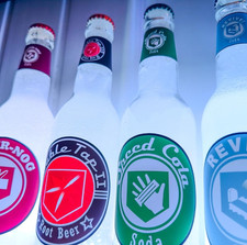 Frosted Perk-a-Cola Replica