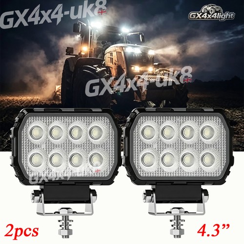 Led cab top work light - top, fit
