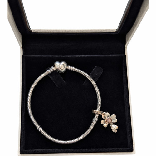 Pandora moments heart - pandora, clasp