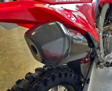 HSS01 PRO CARBON GUARD COVER 2nd SILENCER SKINZ HONDA CRF 250 22-24 - 450 21-24