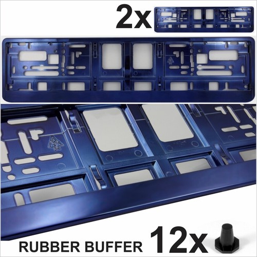 Number plates surrounds - number,