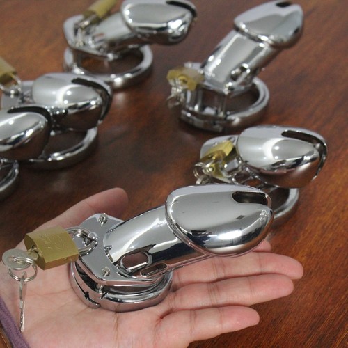 Metal chastity cage - metal,