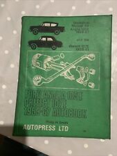 Ford Anglia 105E Prefect 107E