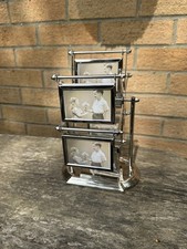 Vintage Chrome Metal Photo