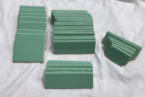 Vtg mixed lot - jadeite, green
