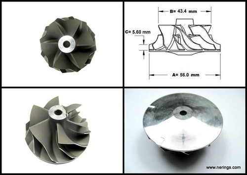 Turbocharger compressor wheel - compressor,