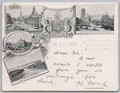 Dundee city landmarks early - dundee,