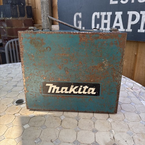 Vintage makita metal - makita, toolbox