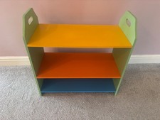 Colourful Childrens Toy Storage Crayon Unit Shelves