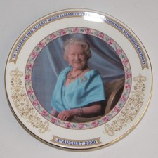Aynsley Collectors Plate -Queen Elizabeth The Queen Mothers 100th Birthday Plate