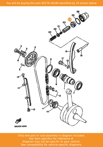 Yamaha nut 90179 - nut,, 90179-18199