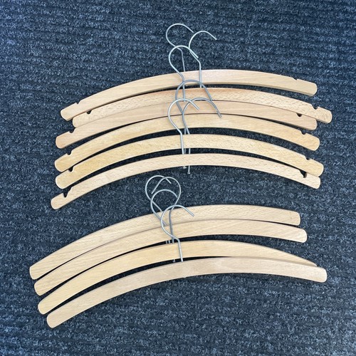 Vintage wood hanger lot 10 - vintage,