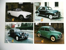 SIMCA Ocean Peugeot 203 Renault 4 hp Citroen Traction 11 lot 4 CP automobile