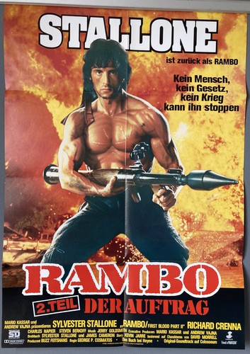 Cinema poster rambo first - rambo,