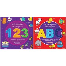 First abc 123 learning book - abc,