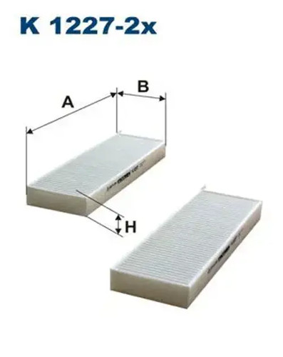 Cabin filter particulate - cabin,