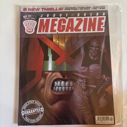 Retro rare 2000ad judge dredd - retro,