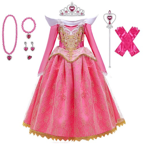 Girls princess dress aurora - girls,