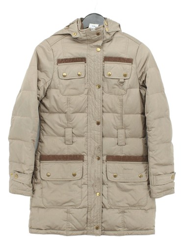 Barbour parka jacket - jacket, tan