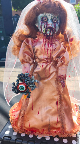 Gothic horror bride doll - &,