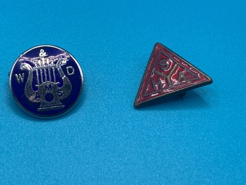 Vintage enamel pin - enamel, badge