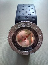 Yess watch with blue neoprene strap and new battery